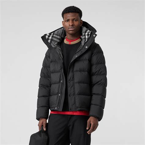 Burberry puffer jacket men's